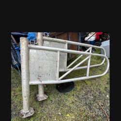 Security Gate Solid Aluminum $380 Measurement’s  In Pictures