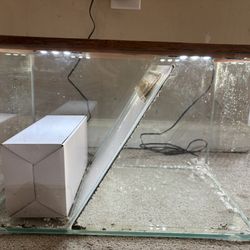Top Fin Split Angle Waterfall 5gl Aquarium 