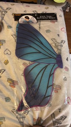 Spirit Jewel Tone Butterfly Wings Costume Accessory