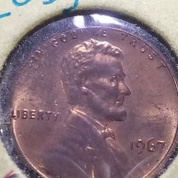 1967 Lincoln Cent Error 