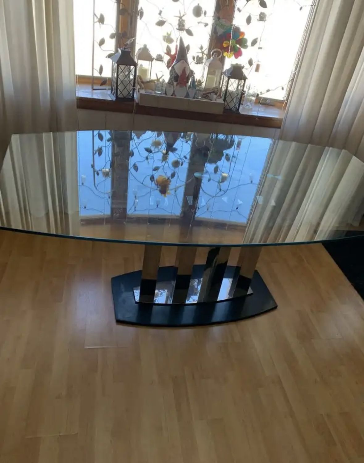 Glass Dining Table