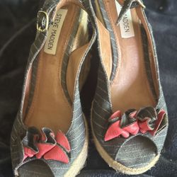 STEVE MADDEN Wedges Size 8.5