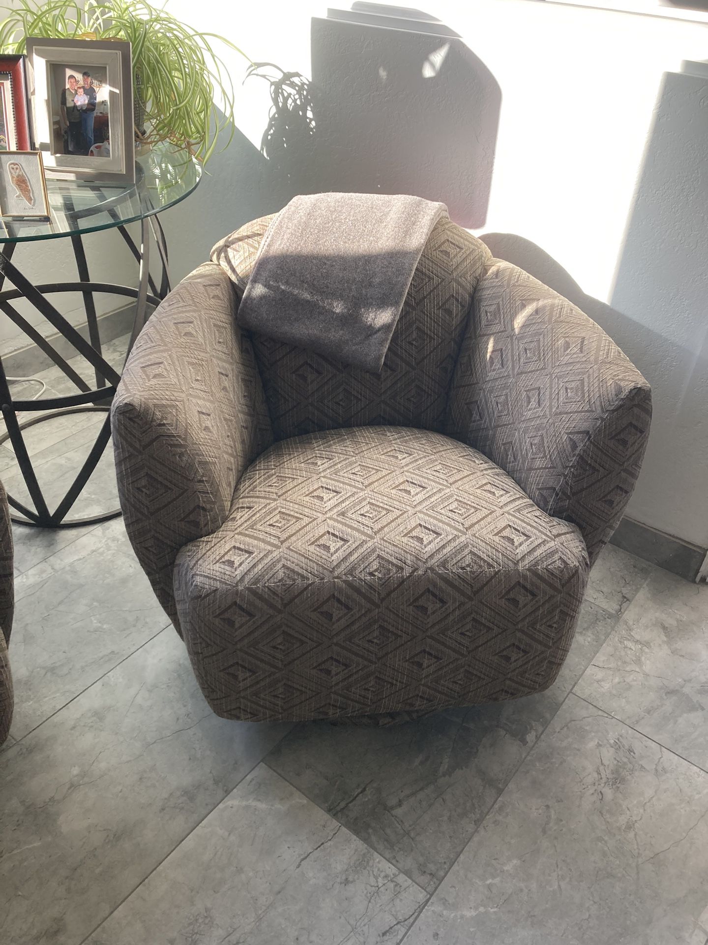 2 Swivel/Rocking accent Chairs it’s Available. 