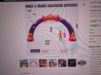 Halloween inflatable