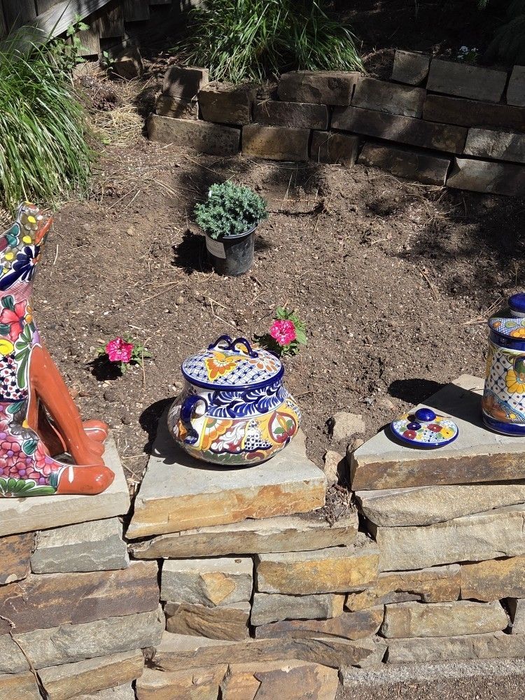 Talavera beautiful colorful pottery