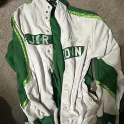 Green Vintage Jordan Jacket 