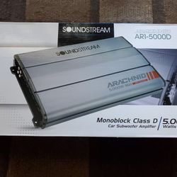 Soundstream 5000 Watt Amplifier 