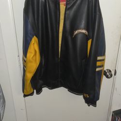 Chargers, NFL Leather Jacket