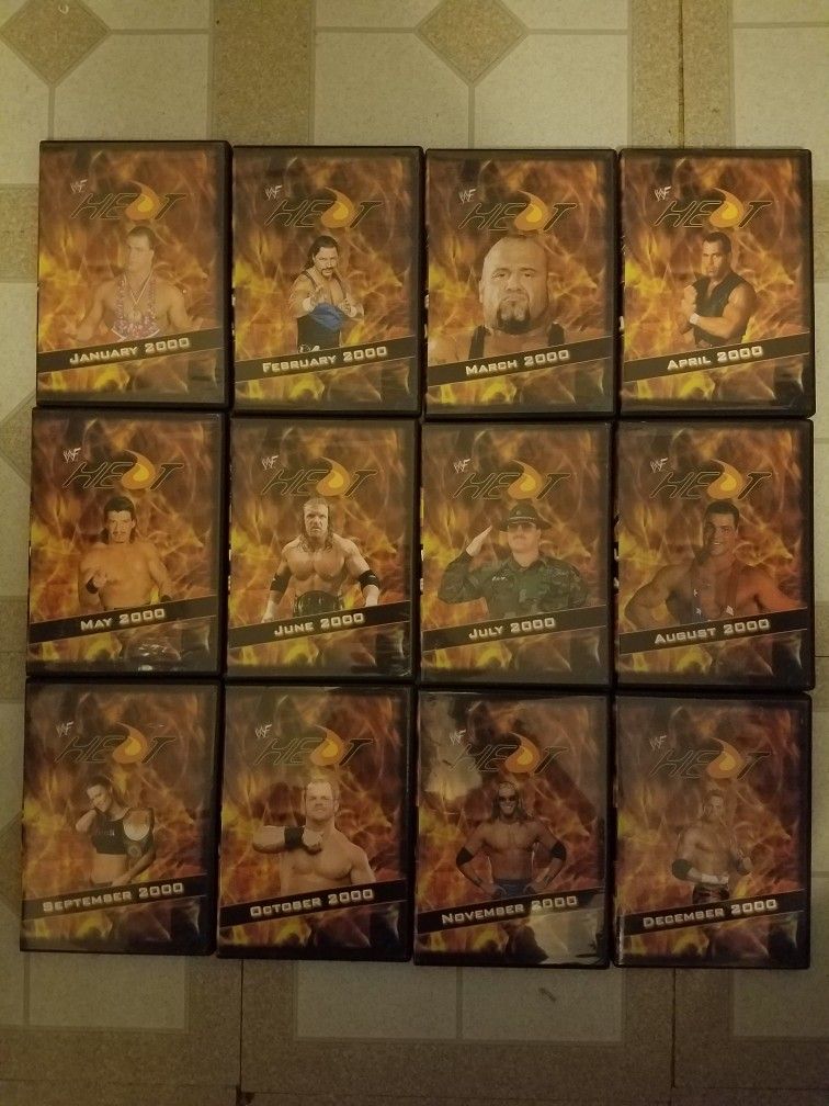 Wwf Sunday night Heat Complete 2000 Year 