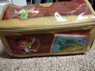 Disney Jack And The Neverland Pirates Treasure Chest Suitcase