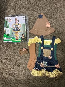 Scarecrow costume  small girl