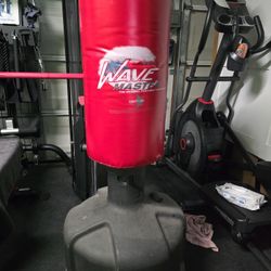 Century WAVEMASTER | Heavy Punching Bag - Training Bag, Martial Arts, MMA, Black, Karate, Taekwondo, Muay Thai, Freestanding, Kickboxing, Box