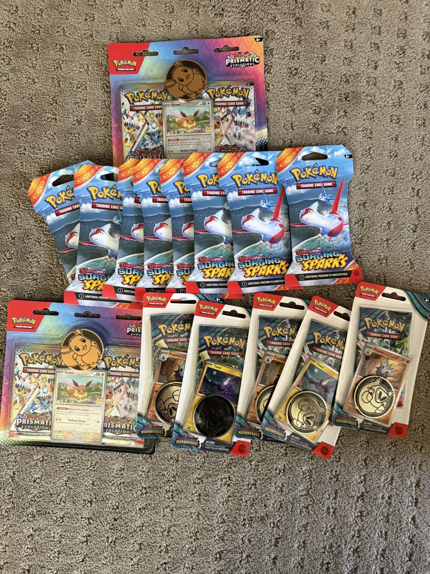 Pokemon Cards Prismatic Evolutions
