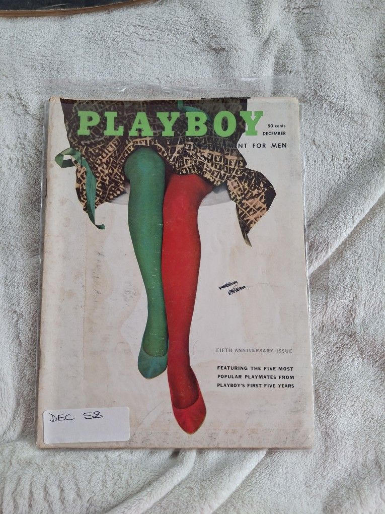 PLAYBOY DECEMBER 1958 (IN PLASTIC)