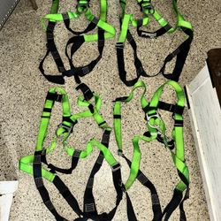 4 AFP Safety Harnesses + Lifelines/Anchors