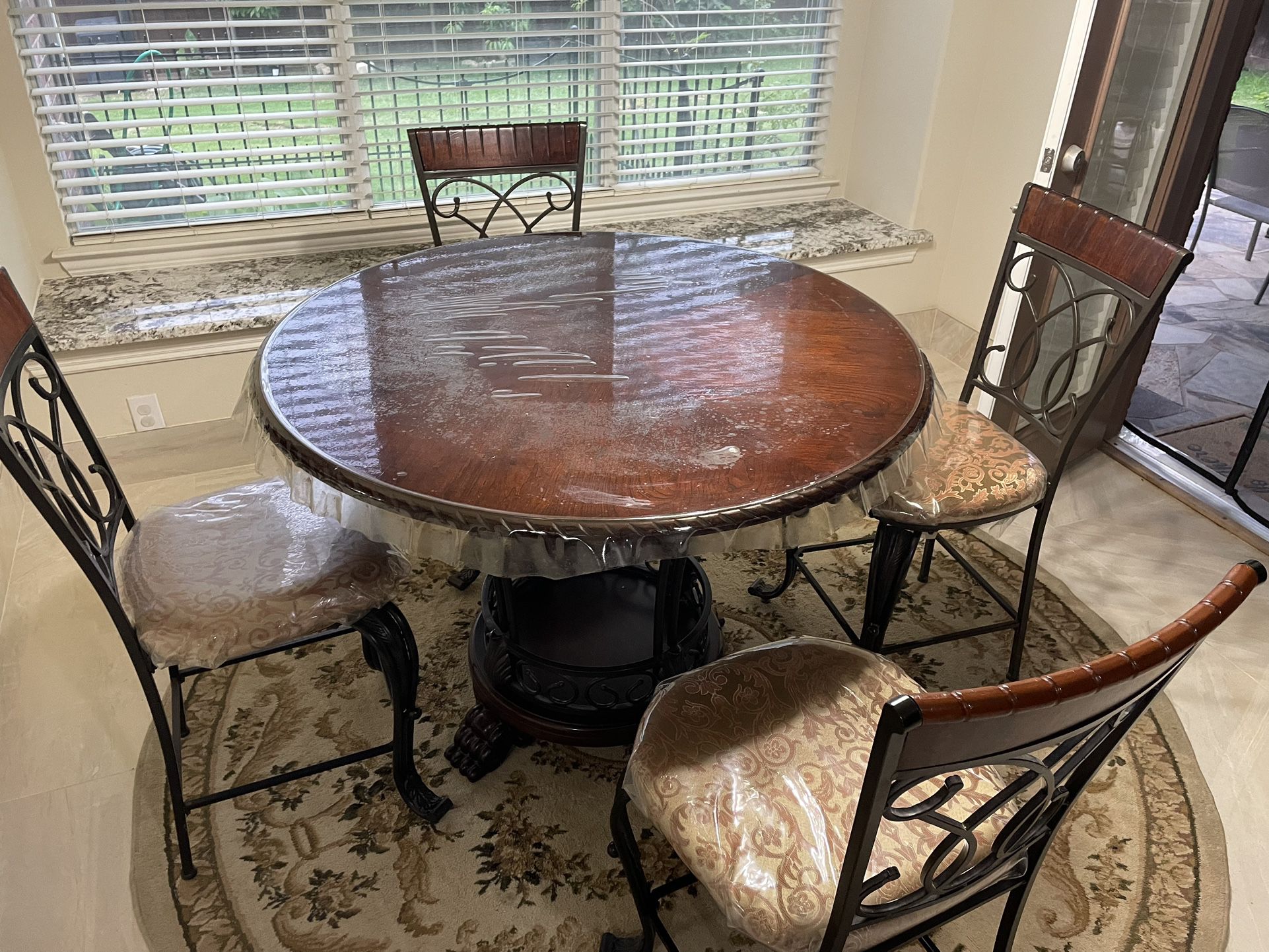 Dining Table With 8 Chairs For Sale