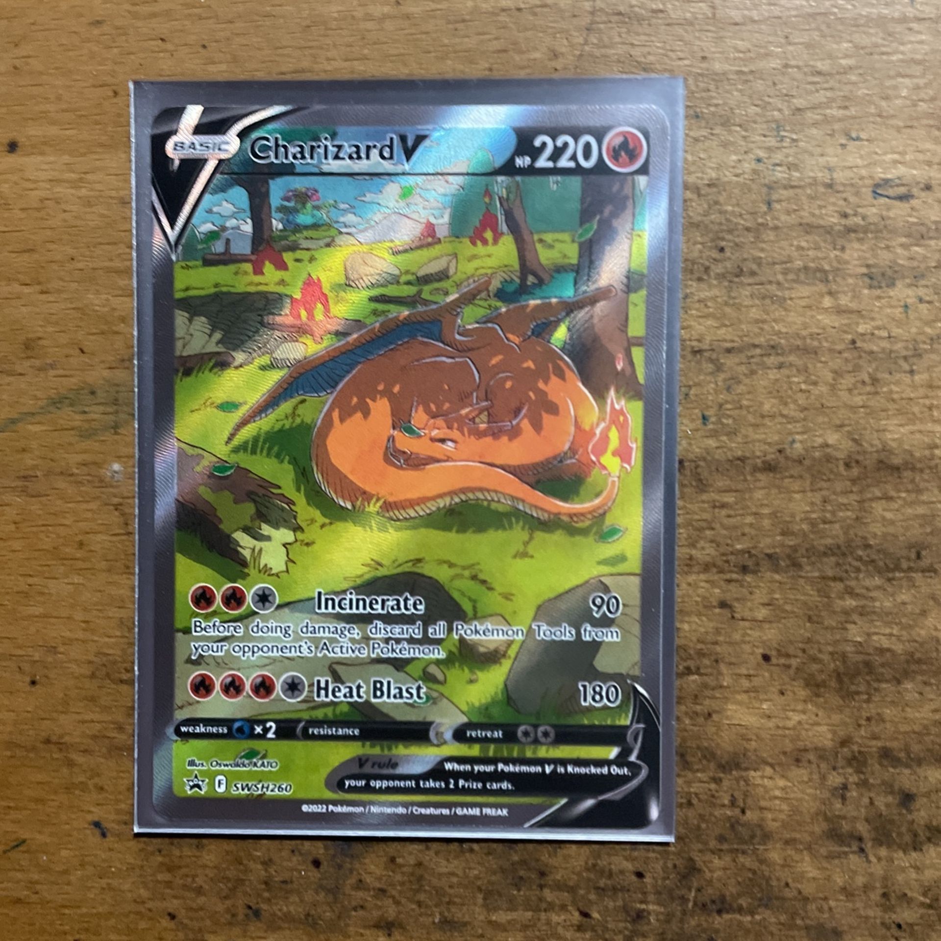 POKÉMON CHARIZARD V HP220