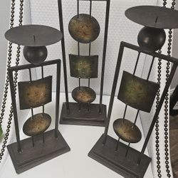 Metal Candle Holders