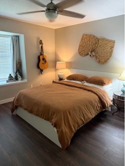 IKEA Malm Bed Frame - White (Queen)