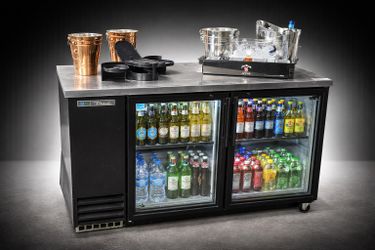 True Commercial Back Bar Cooler