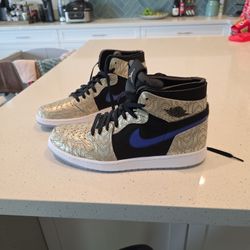 BRAND NEW Nike Air Jordan 1 Zoom CMFT Gold Laser