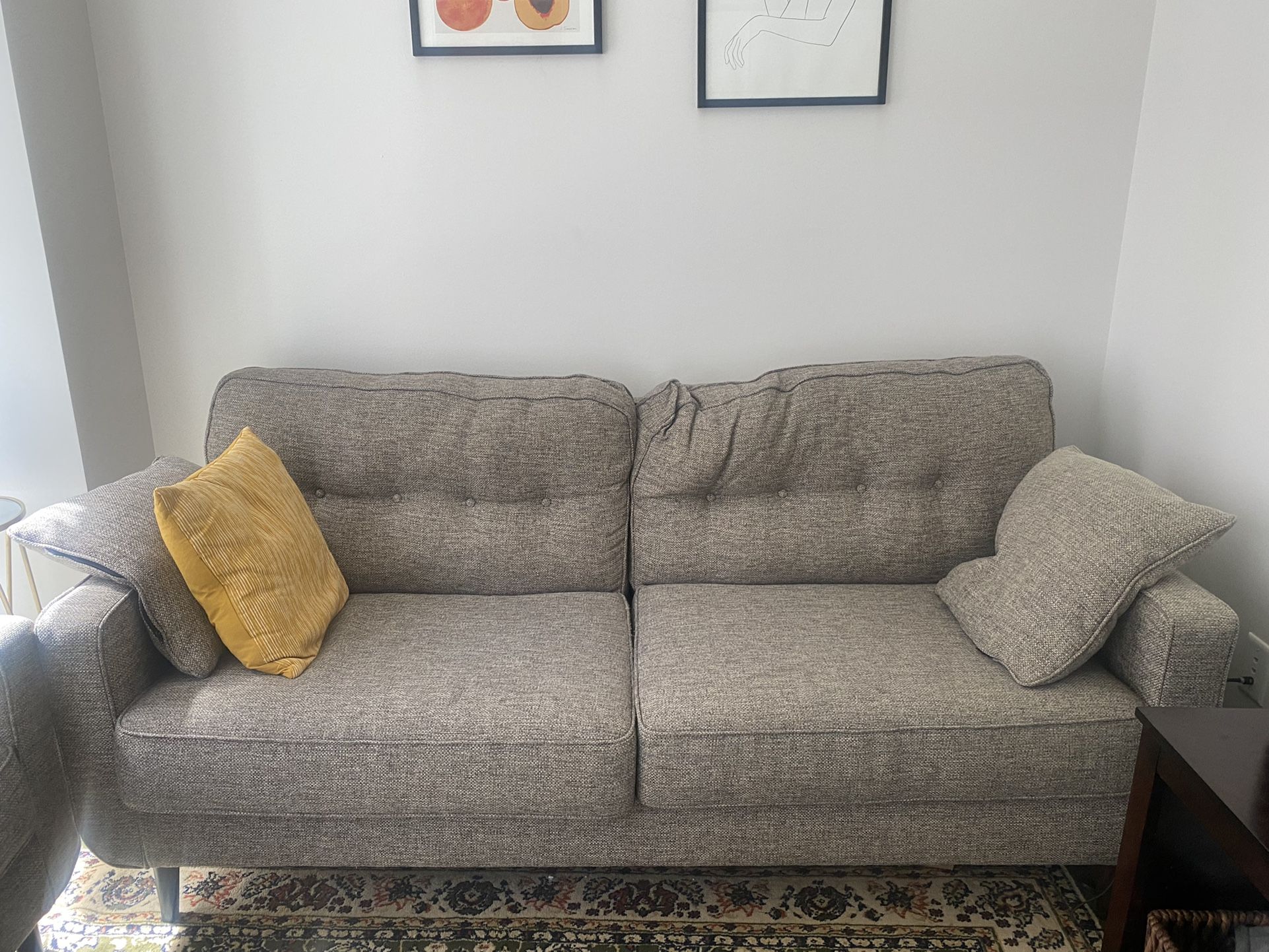Grey Couch For Sale!