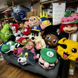 🎭 MASCOT HEADS BLOWOUT! 🎭🌟 💥 JUST $90 EACH – THIS WEEKEND ONLY! 💥 😱 Yep, you read that right! Only the ones in the pics — once they’re gone, the