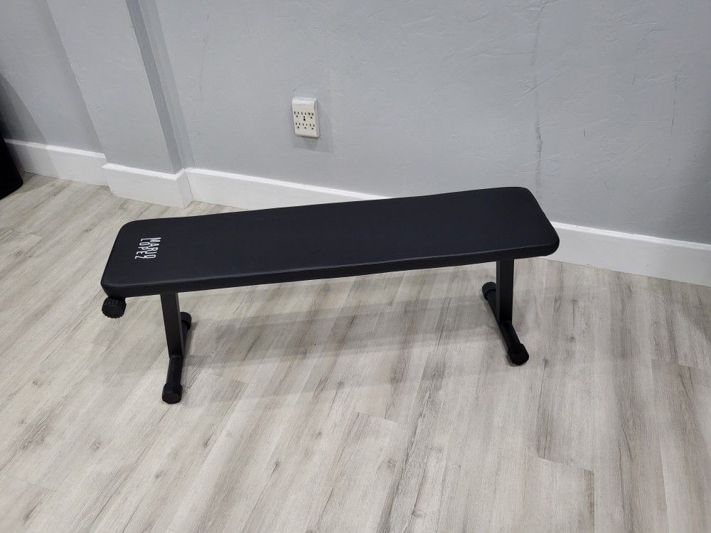 Mario Lopez WHEIGHT WORKOUT EXERCISE BENCH BLACK