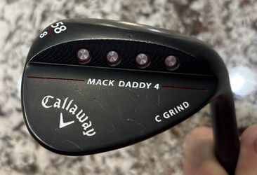 Callaway Mack Daddy 4 Wedge 58 Degree "C" Grind RH