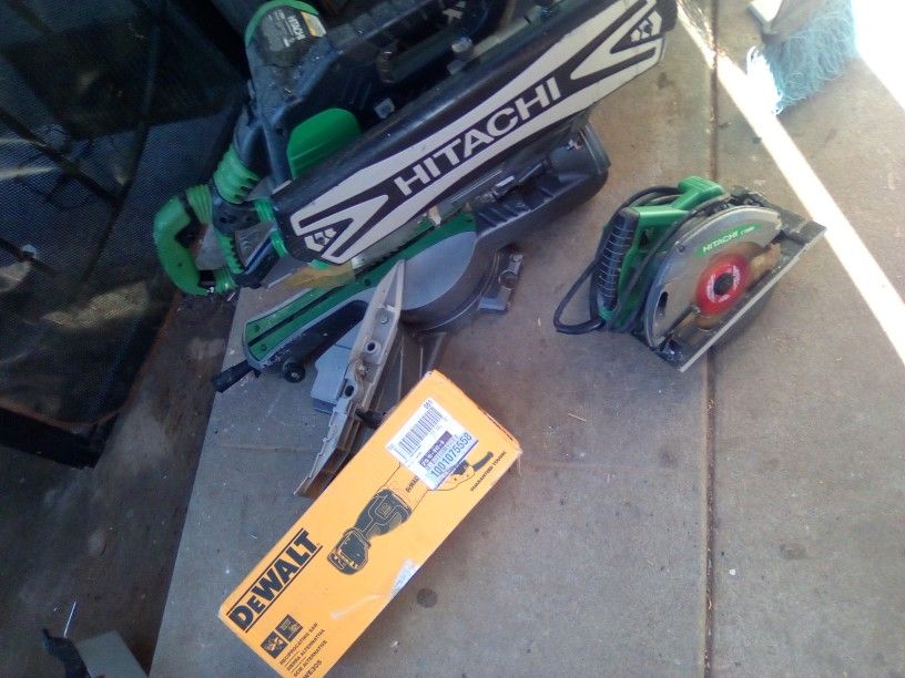 DeWalt Hitachi Tools