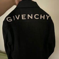 Givenchy Black Denim Jacket 