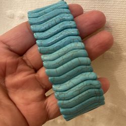 Turquoise Bracelet  Size  7.5-8
