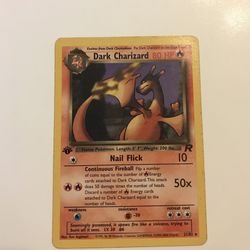 Dark Charizard Pokémon Card