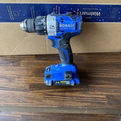 Cobalt 24 V hammer drill and battery only