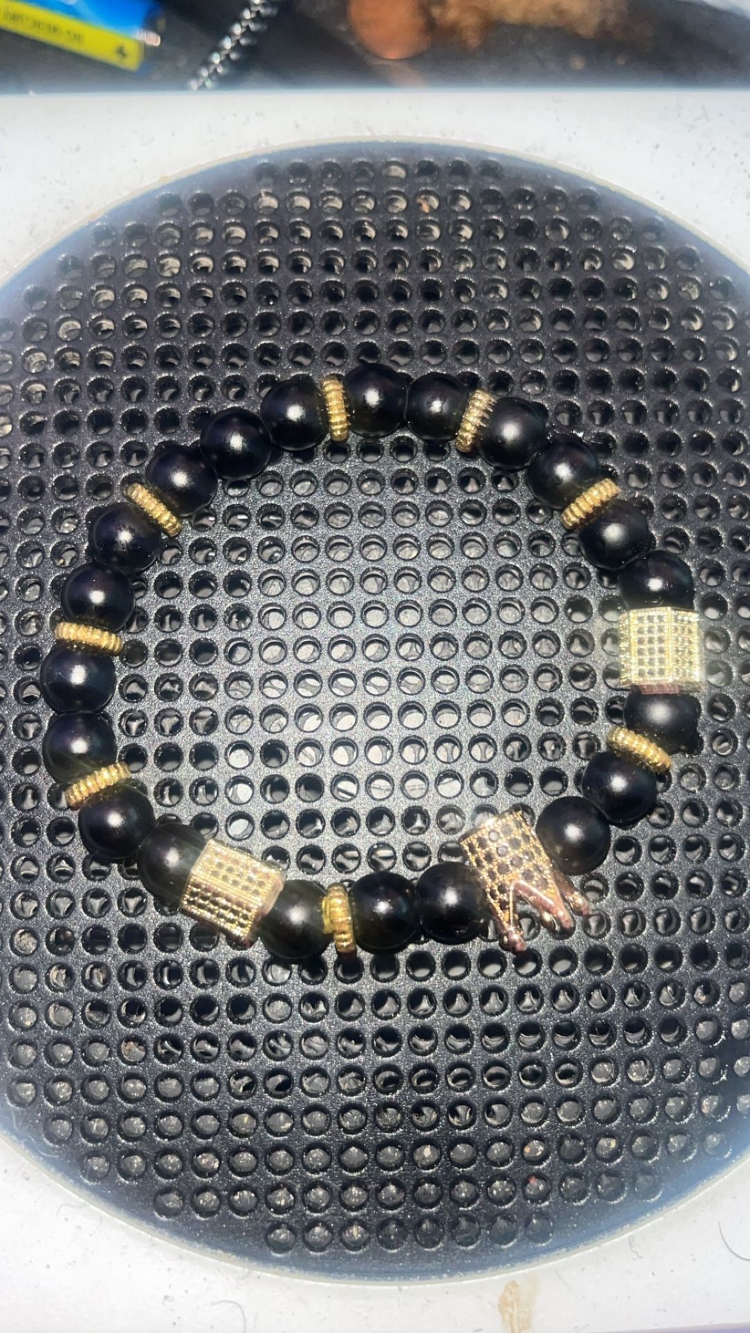 1 Single Gold And Black Or All 4 Bracelets