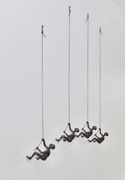 Climbing man choco black 4 pcs
