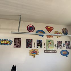Superhero decor