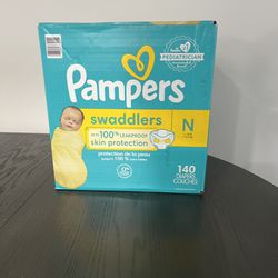 Diapers  Unopened (NEWBORN)