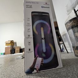Led Bluetooth Rechargable Speaker Brand New 