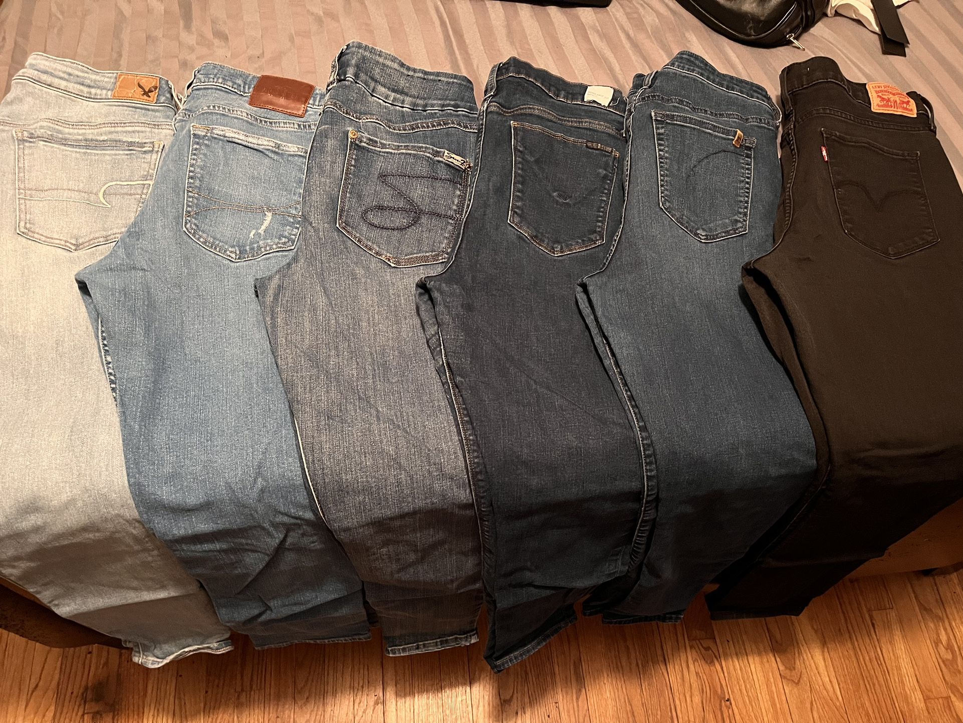 Barely Used Name Brand Jeans $20 Each Or $100 For All
