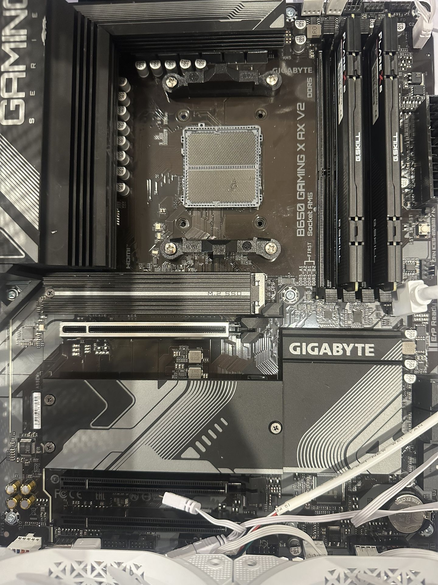 Gigabyte B650 Gaming X AX V2 Motherboard FOR PARTS BENT PINS