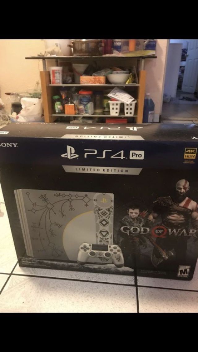 Ps4 pro god of war limited edition