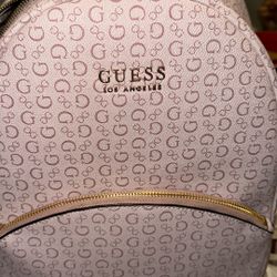 GUESS ROSE PINK BACKPACK