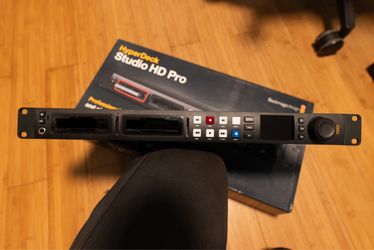 Blackmagic Design HyperDeck Studio HD Pro Recorder/Player – Tested – Original Box