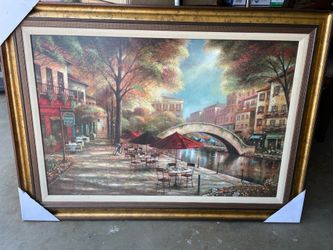 Decorative Wall Art picture on Canvas 43”x31”