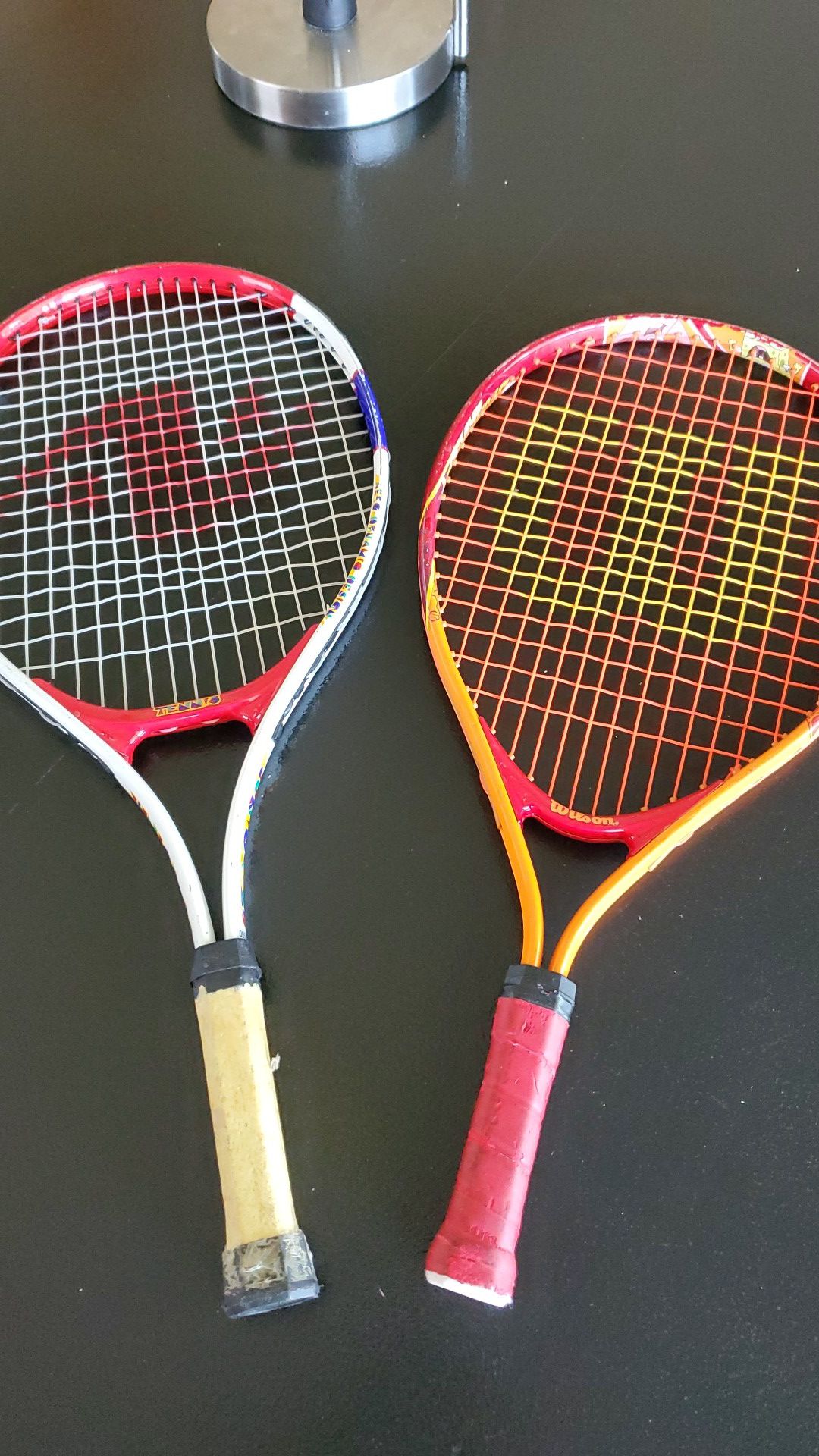 2 junior tennis rackets