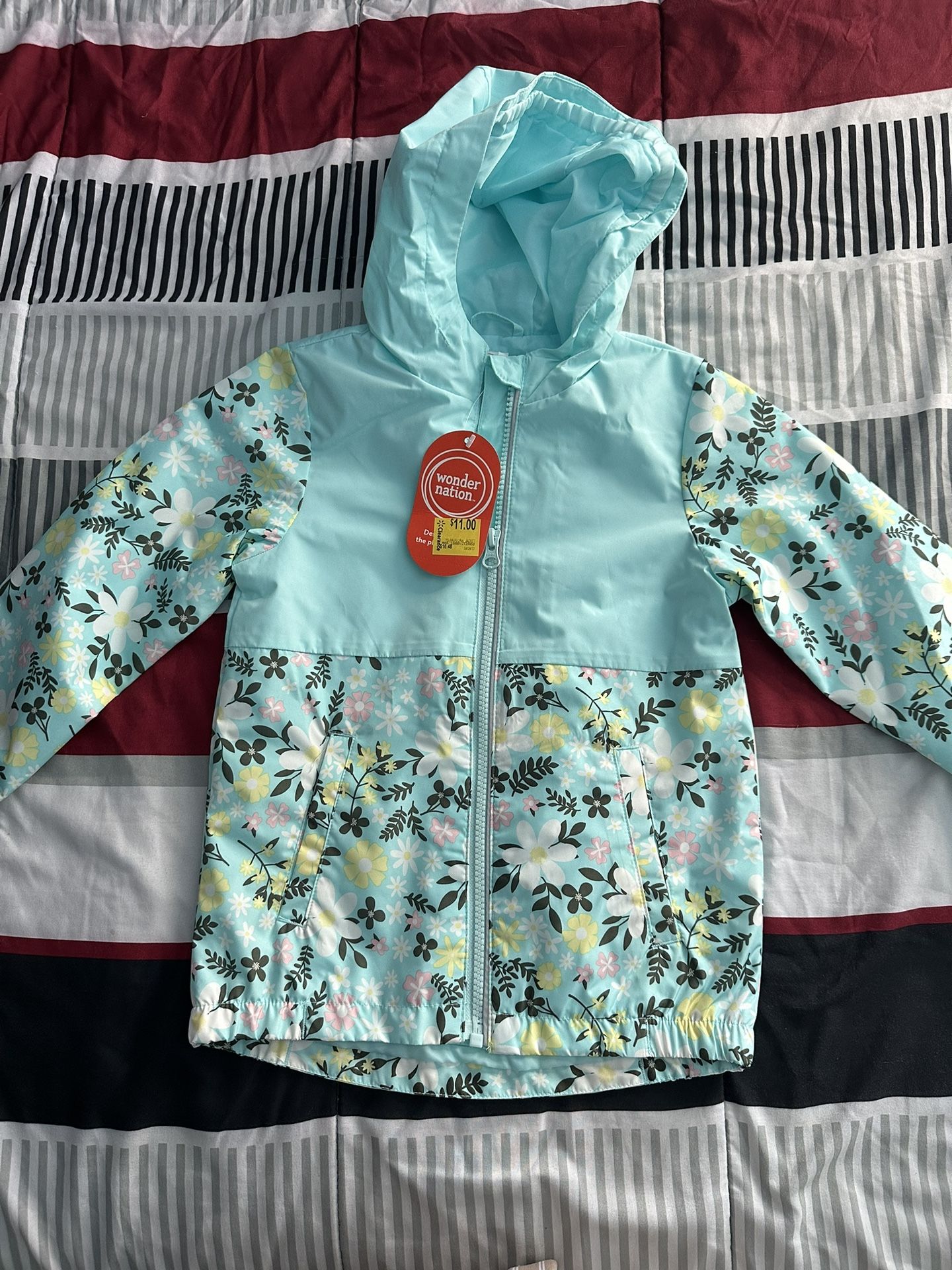 NEW Girls Raincoat 4T
