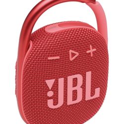 JBL Clip 4 - Portable Mini Bluetooth Speaker, big audio and punchy bass, integrated carabiner, IP67 waterproof and dustproof, 10 hours of playtime, sp