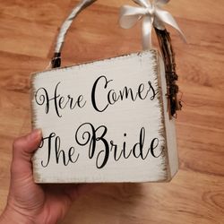 Flower girl Box/rustic "Basket"