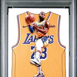 2018 pannini threads LEBRON JAMES (GRADE 10)